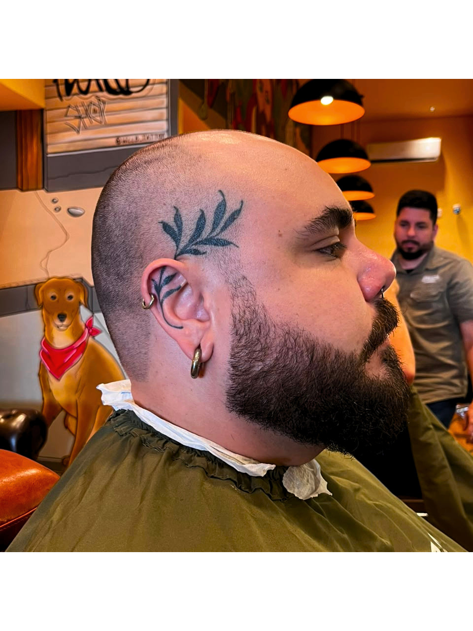 Corte com Máquina na Braza Barbearia